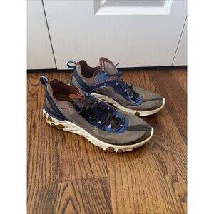 Nike React Element 87 Dusty Peach Shoes Mens US Size 10.5 Cork AQ1090-200